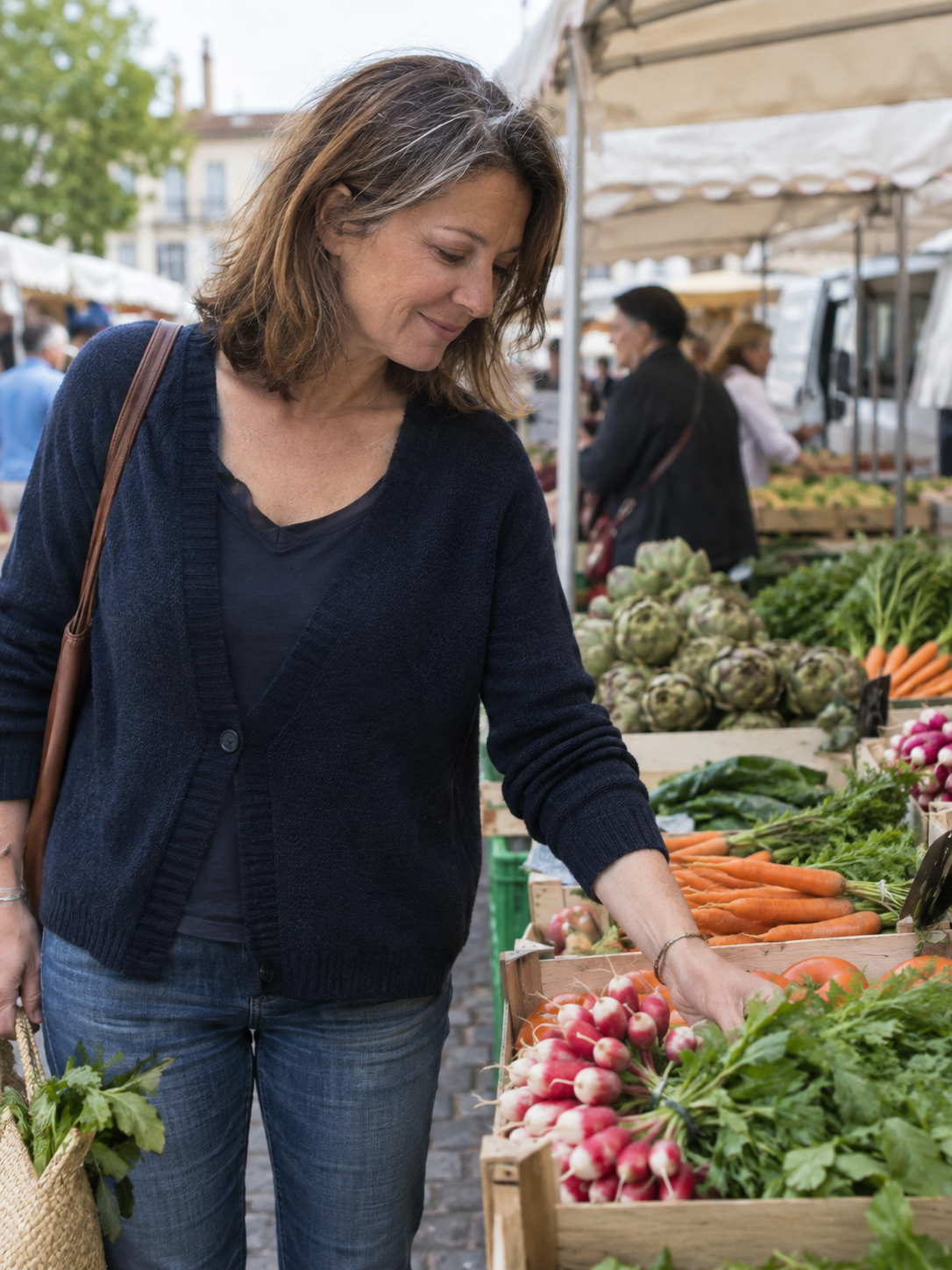 Une visite au marché